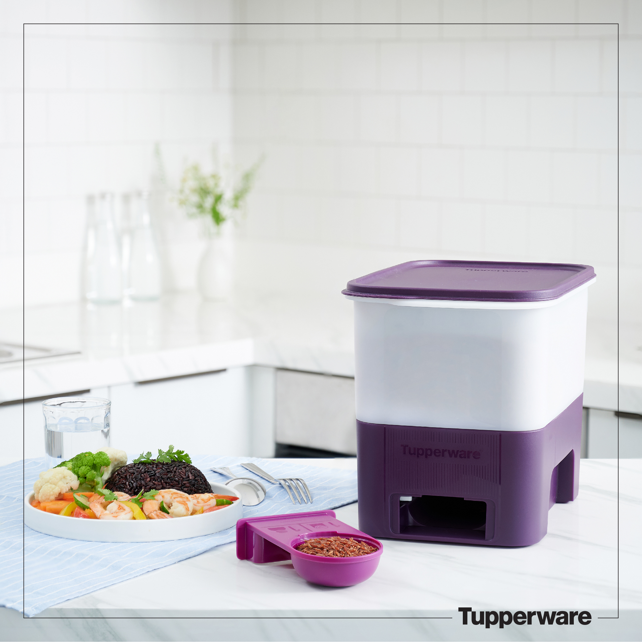 Thùng Gạo Rice Smart Junior 5kg - Tupperware
