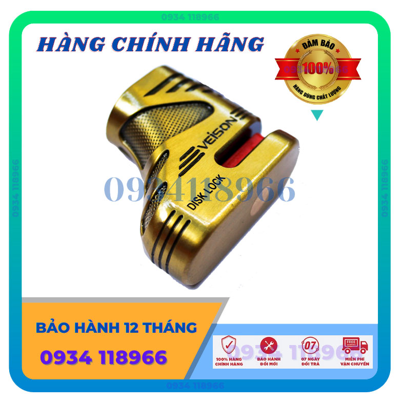 Ổ Khóa Đĩa Xe Máy Chống Trộm Veision