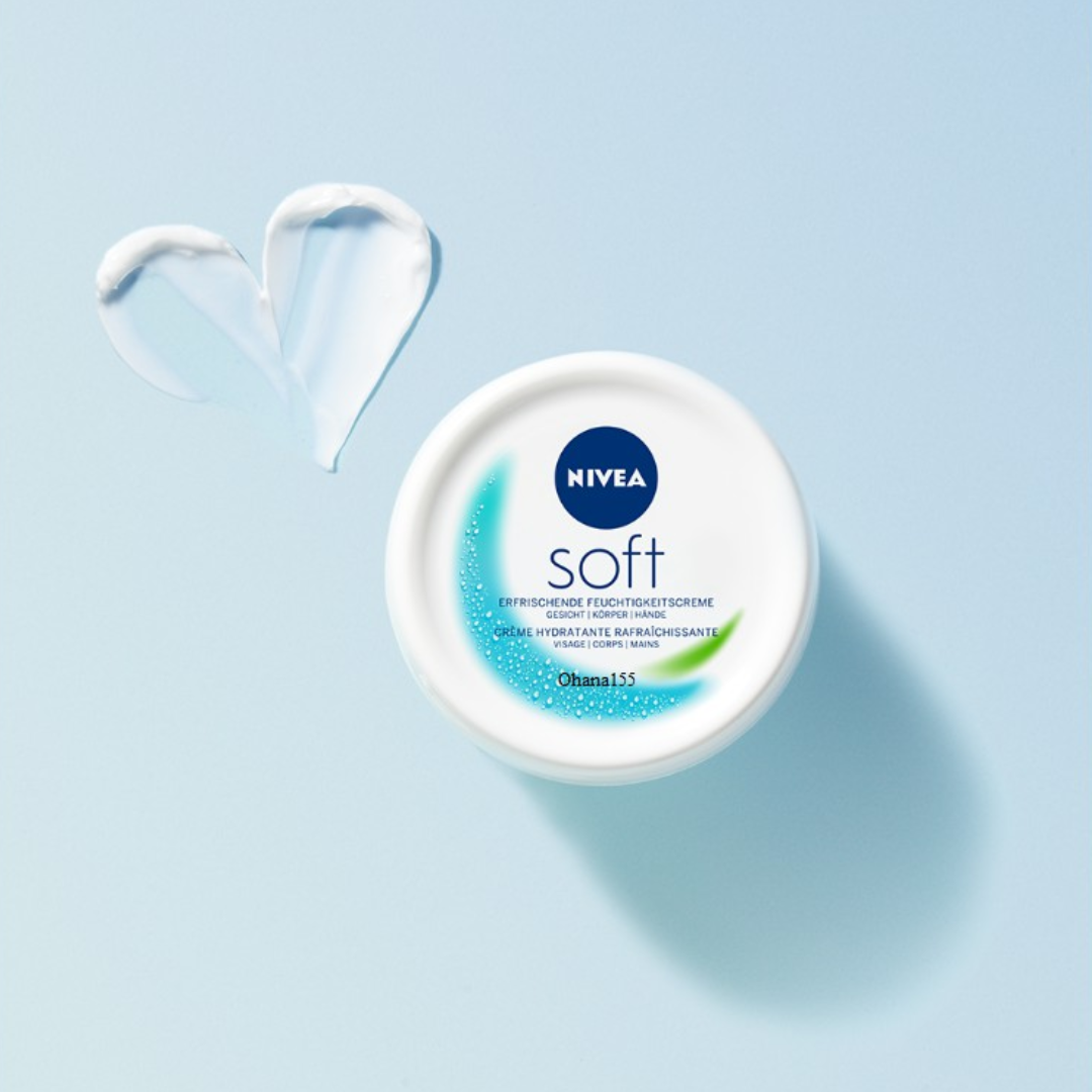 Kem Dưỡng Ẩm Nivea Soft Hủ 200ml (Đức)