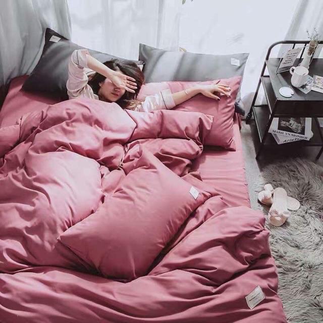 Trọn Bộ Chăn Ga Gối Cốt Tông Nhập Khẩu