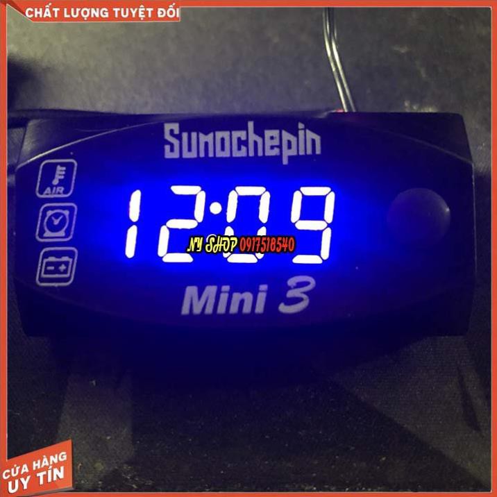 Đồng Hồ Báo Vol 3 In 1 ( 3 Chế Độ Time, Vol, Nhiệt Độ)