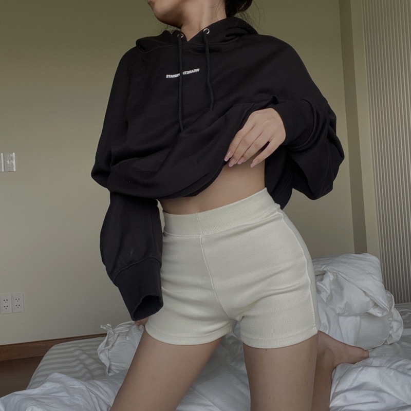 Quần Short Knit Legging Đùi Ôm