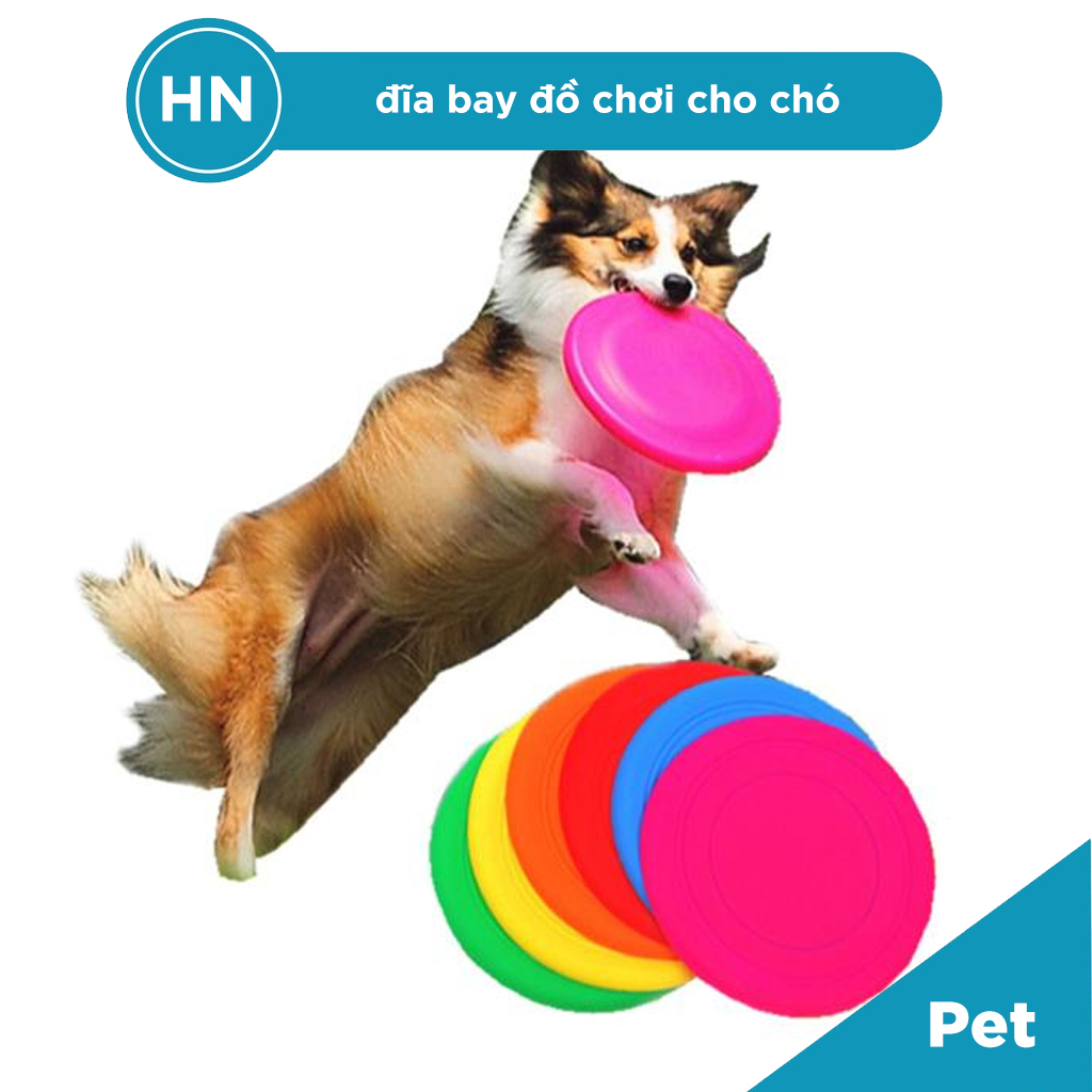 [HN] Đồ Chơi Đĩa Bay Nhựa Cho Cún
