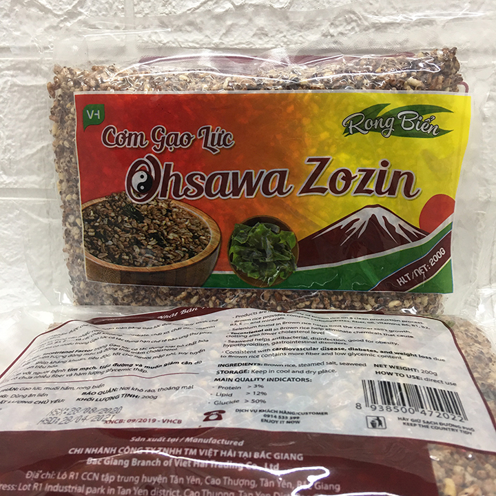 Cơm gạo lứt OHSAWA ZOZIN túi 200g