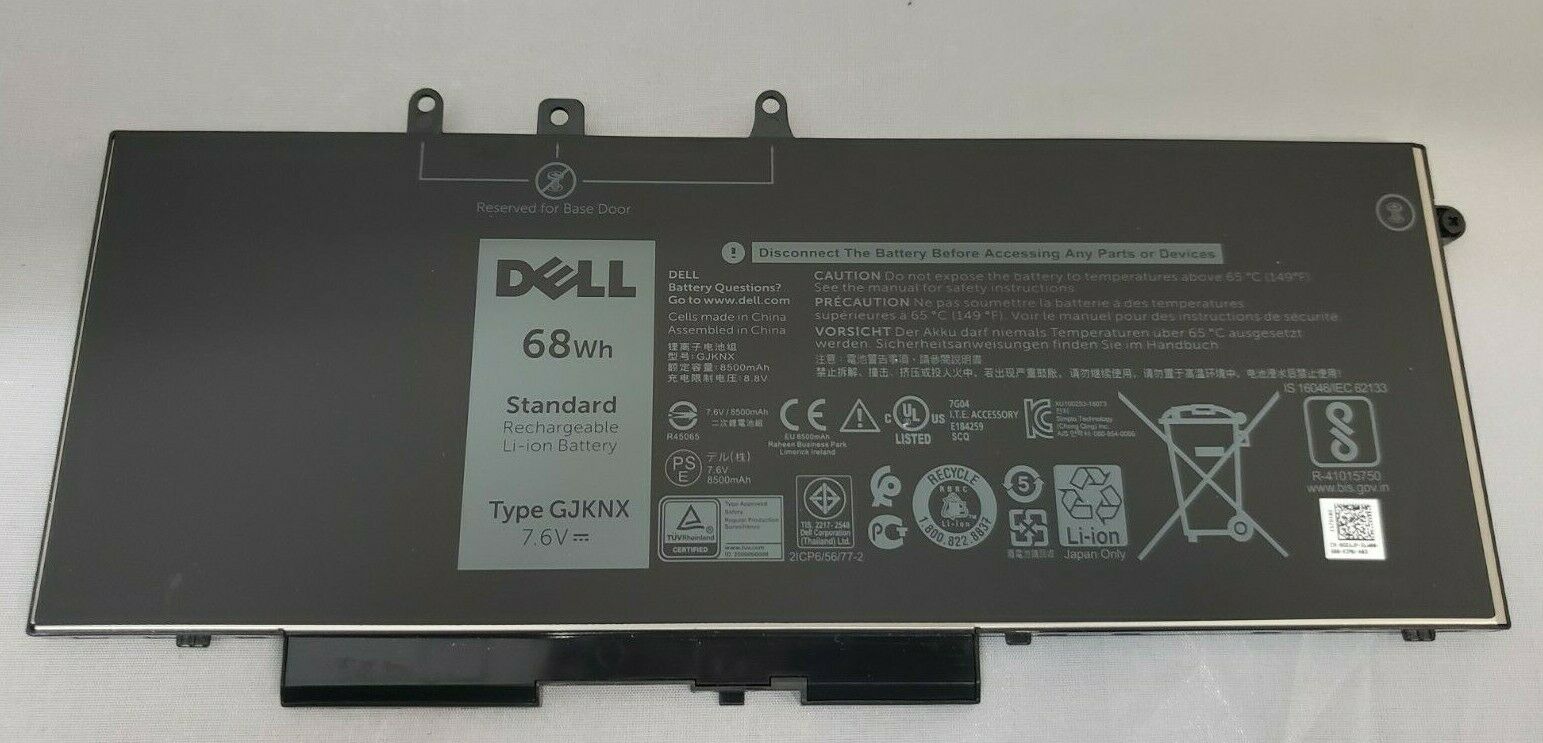 Pin(battery) Laptop Dell Latitude 5580 5590 Gjknx Original