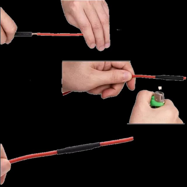 [HCM]10 mét ống gen co nhiệt phi 3mm màu vàng.