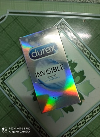 COMBO 4 HỘP DUREX INVISIBLE + GEL DUREX PLAY 50 ML
