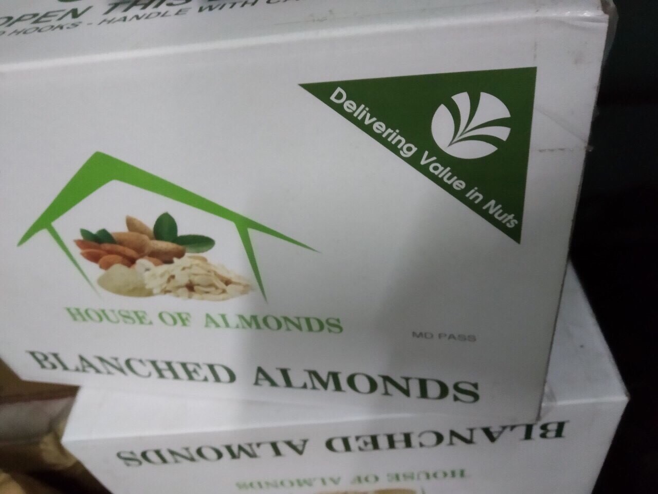 500g Hạnh nhân thái lát sống Mỹ