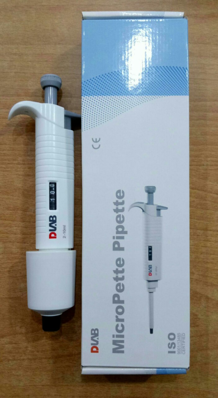Dụng cụ hút mẫu Micropipette không hấp 1 kênh 2-10ml DLAB