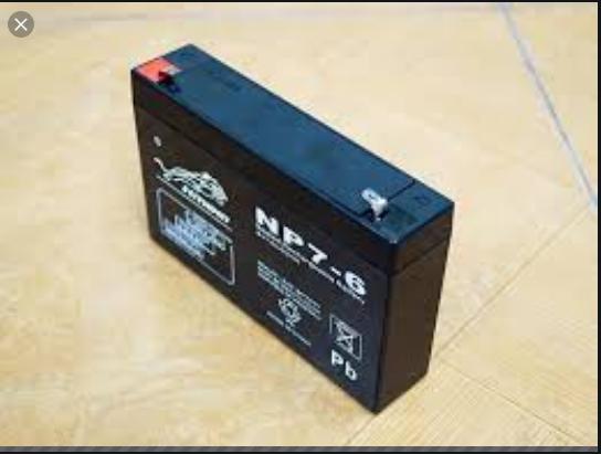 SỈ BÌNH ẮC QUY  6V /7A CHO Ô TÔ VÀ XE MÁY