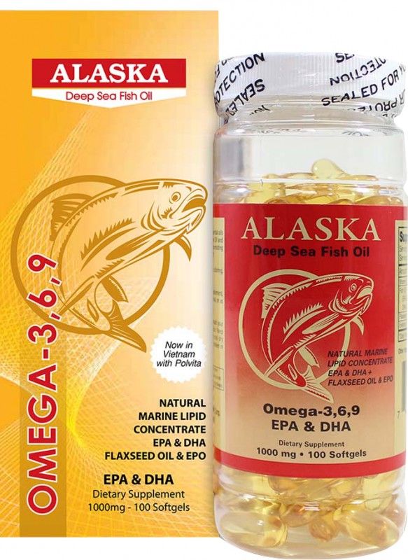 Vien uong alaska deep sea fish oil omega -369