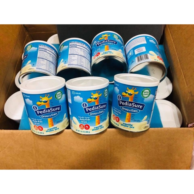 [HCM]Sữa Bột Pediasure Grow & Gain Mỹ 400G vi Vani
