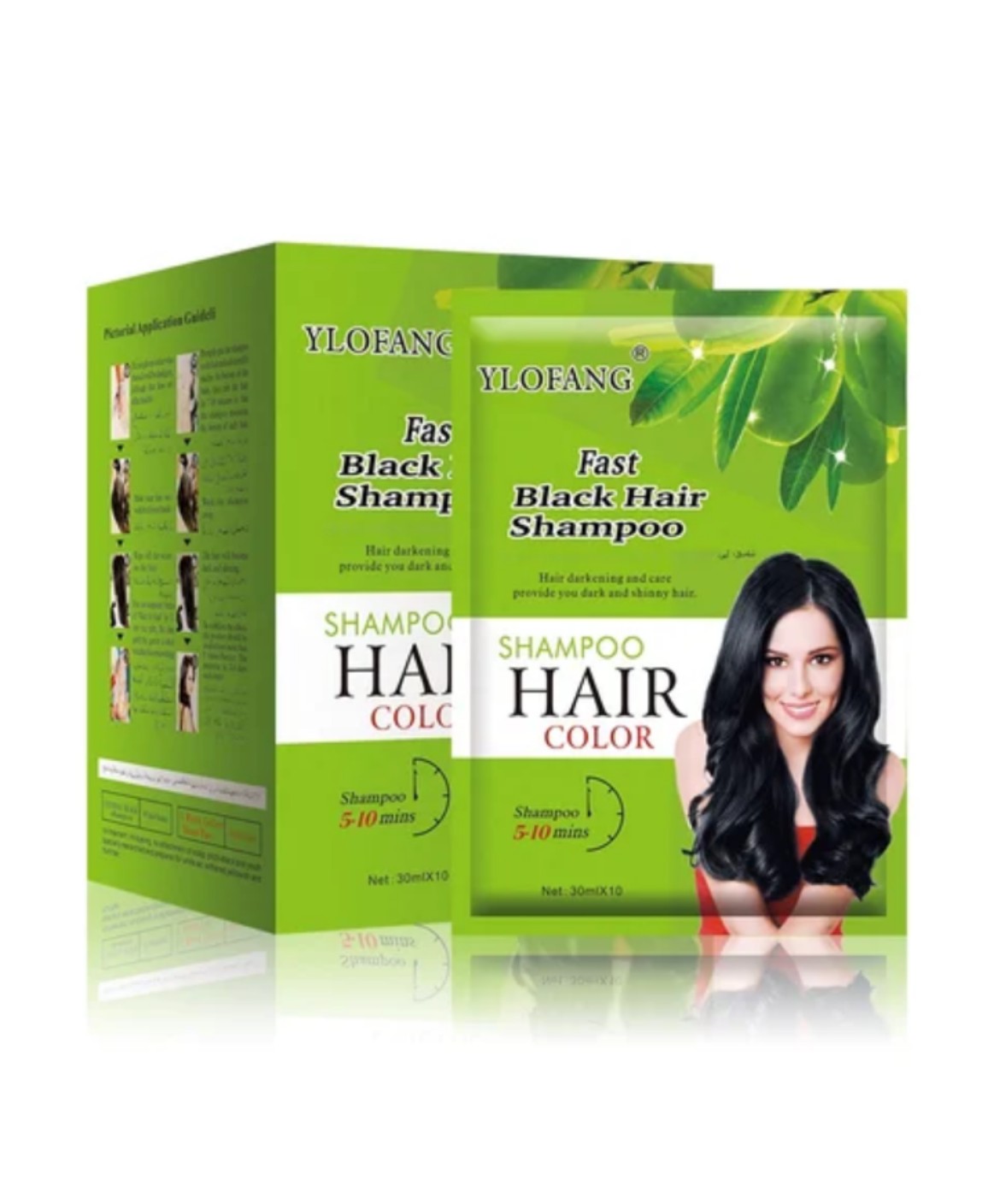 (Hcm) Gội là đen olive thái lan ( hộp 10 gói)
