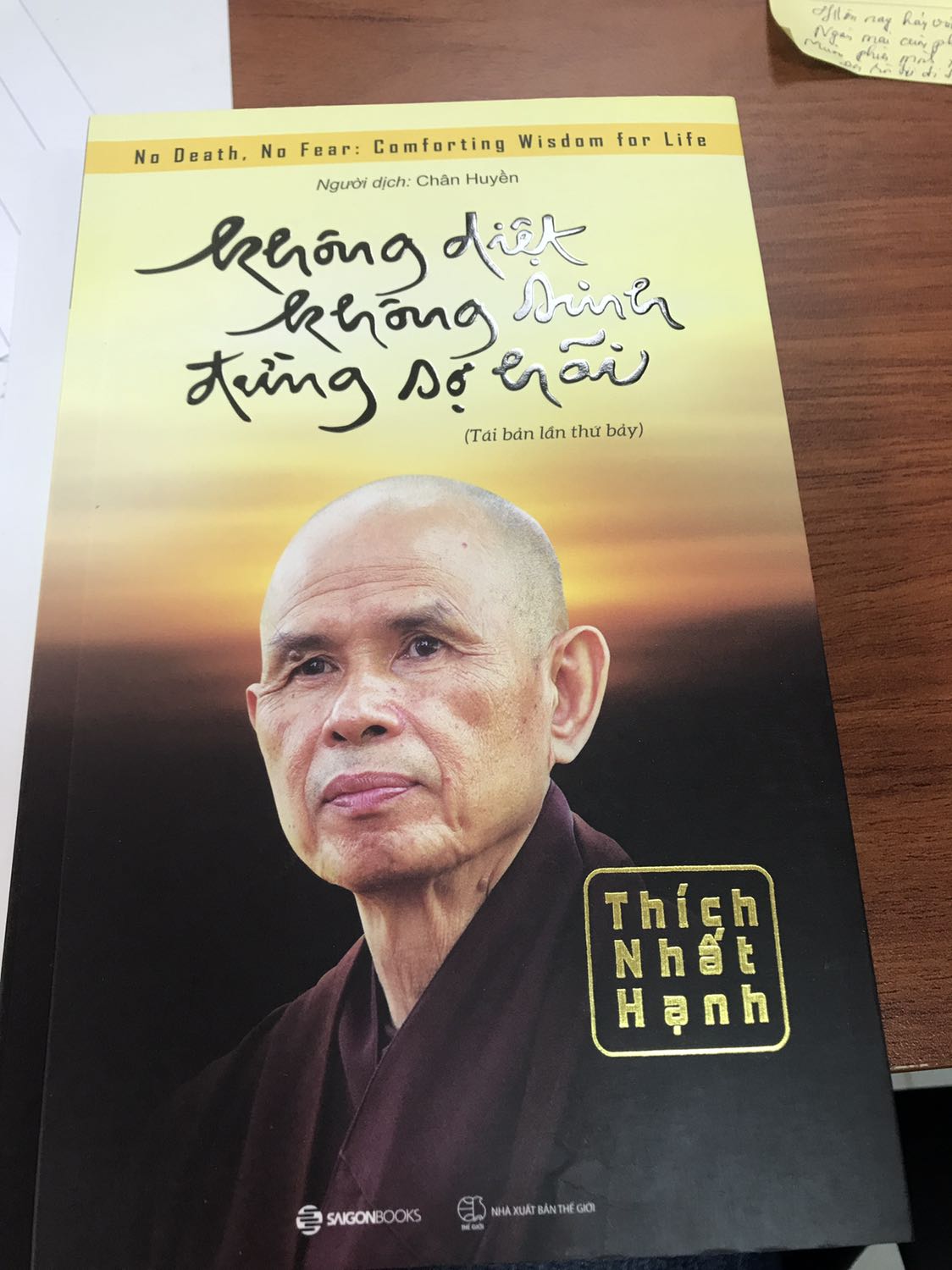 Không Diệt Không Sinh Đừng Sợ Hãi