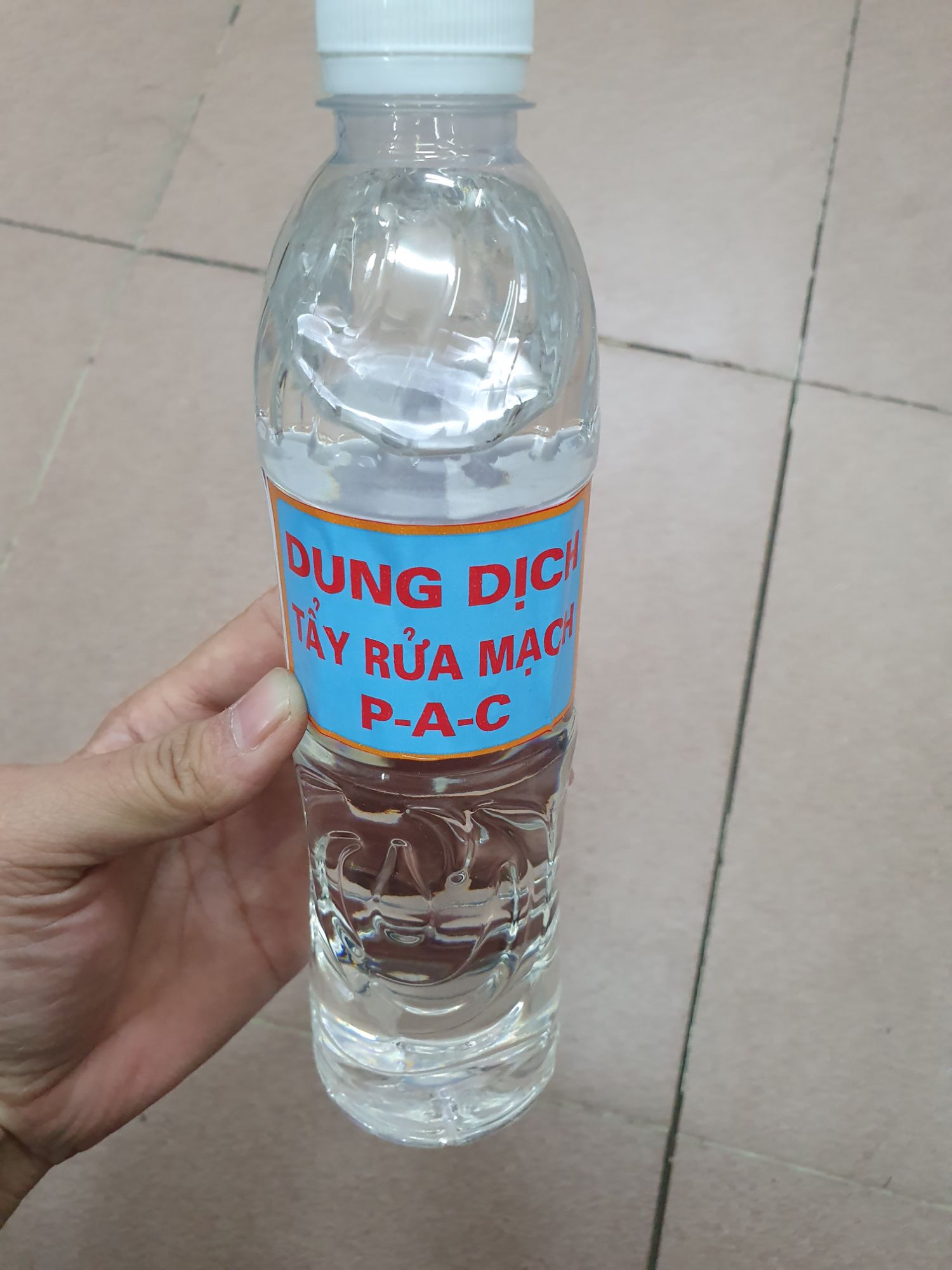 nước rửa mạch axeton chai 500ml