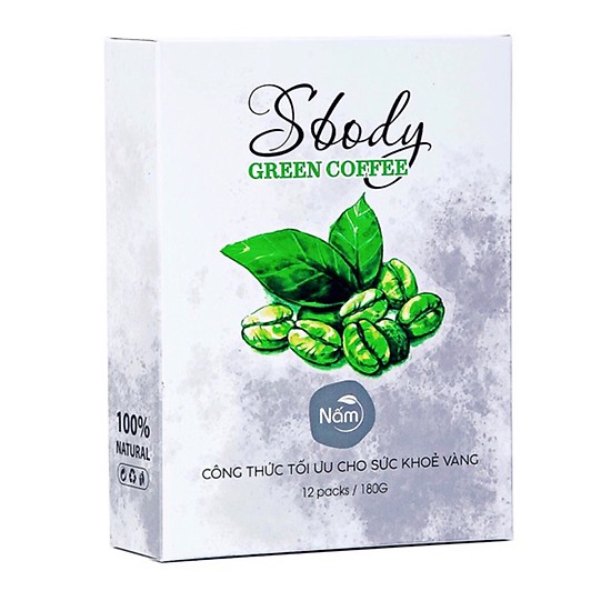 Nấm giảm cân SBody Green Coffee dạng bột