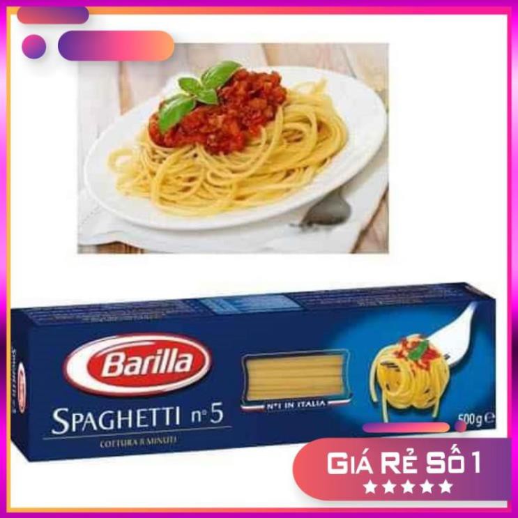 Mỳ Ý Spagetti Số 5 Hiệu Barilla- 500gr