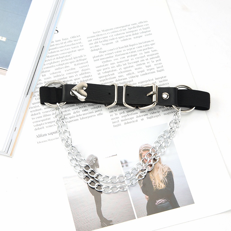 Choker da - Vòng cổ da - Garter da - Choker da đeo đùi