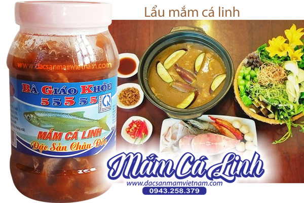 Mắm cá linh - Đặc sản Châu Đốc