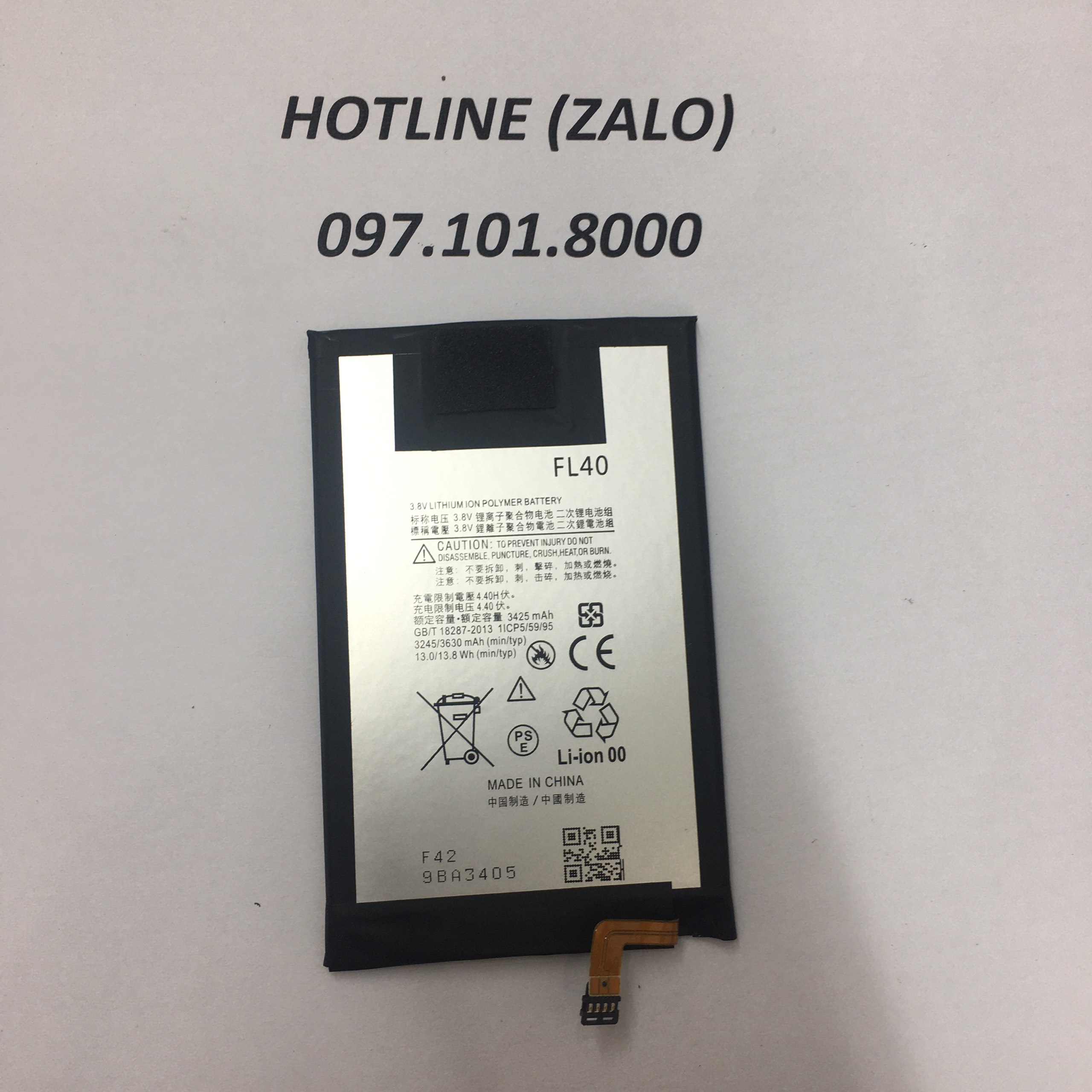 PIN MOTO X PLAY XT1562 (FL40)