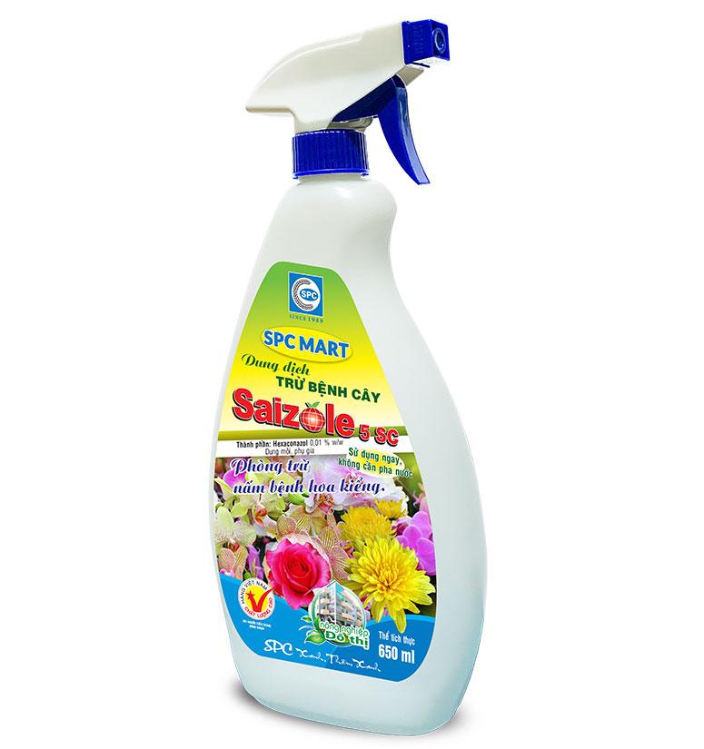 DUNG DỊCH TRỪ BỆNH NẤM CÂY (AN TOÀN & HIỆU QUẢ) - SAIZOLE 5SC
