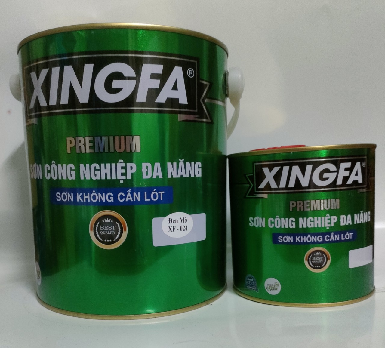 SƠN SẮT MẠ KẼM 2 THÀNH PHẦN XINGFA BỘ 1.2 KG