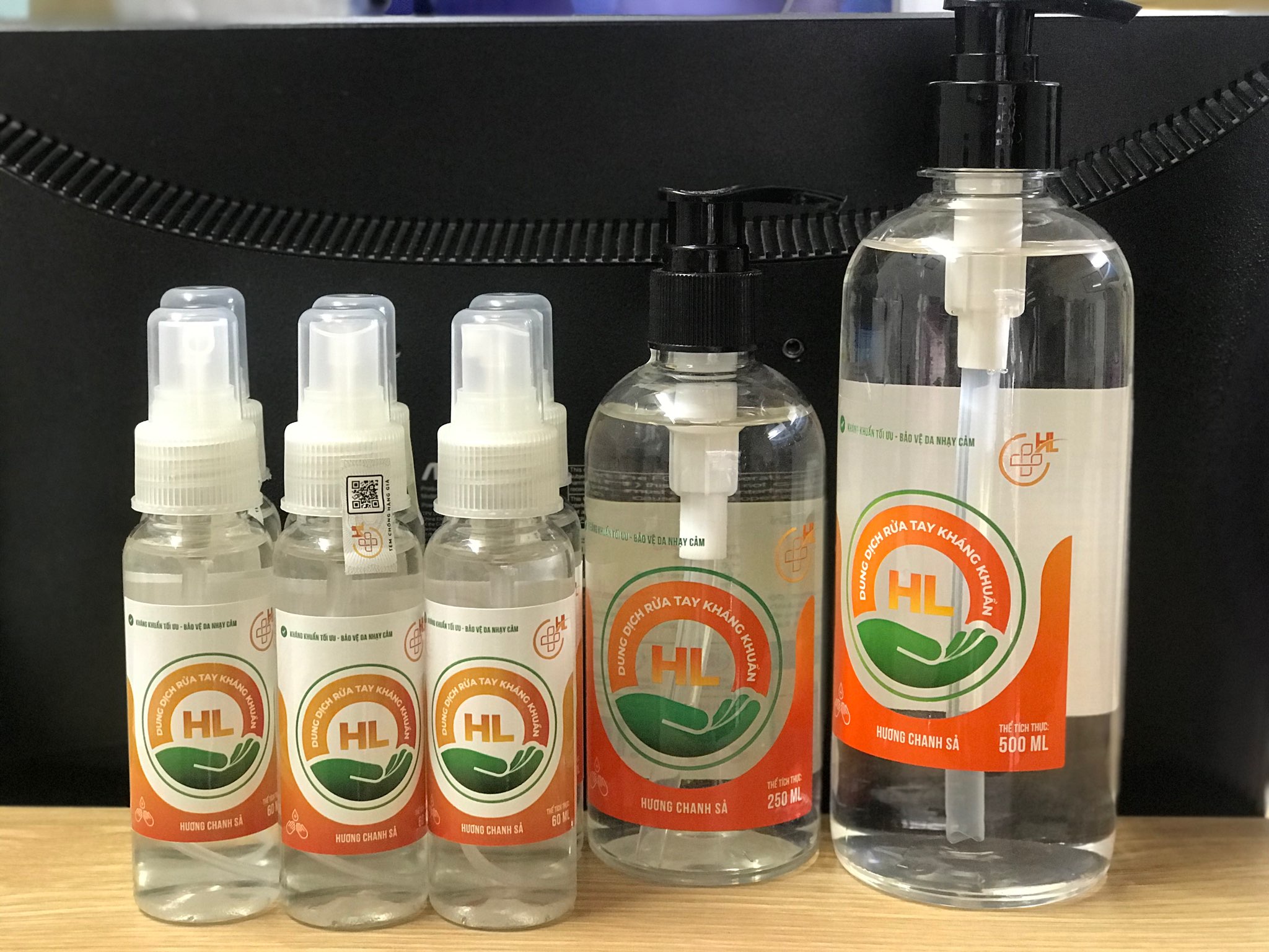 [HCM]Dung dịch rửa tay kháng khuẩn HL 250ml