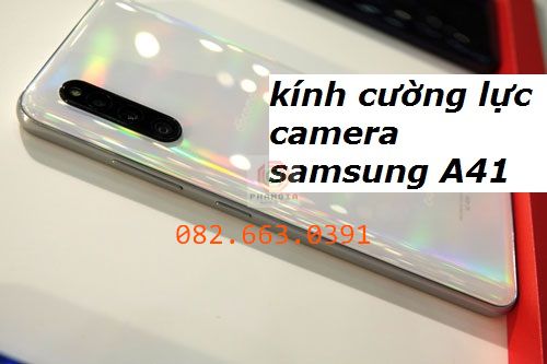 Dán cường lực camera dành cho Samsung Galaxy A41 siêu bền