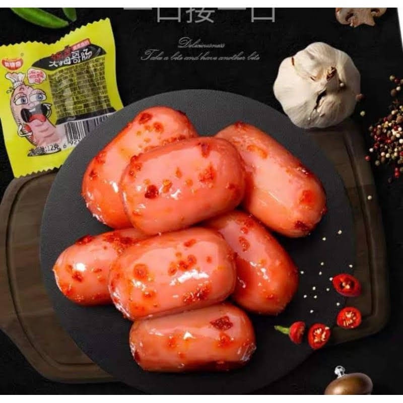 ( Tiệm ăn vặt MonTy) Combo 500g Xúc xích bi mini siêu ngon