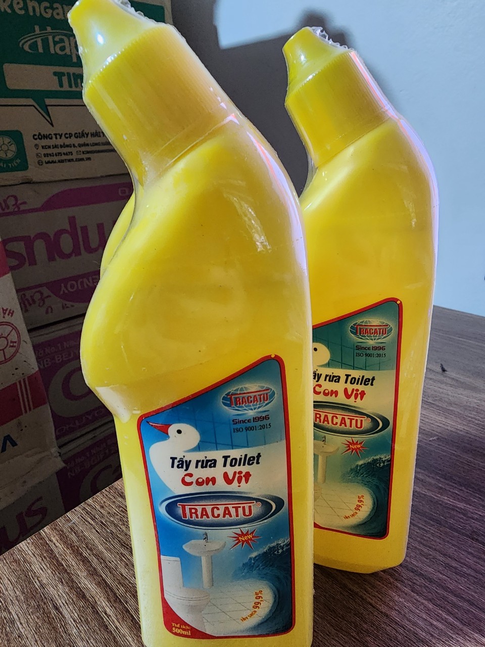 Chai Nước Tẩy Bồn Cầu Con Vịt TRACATU 500ml