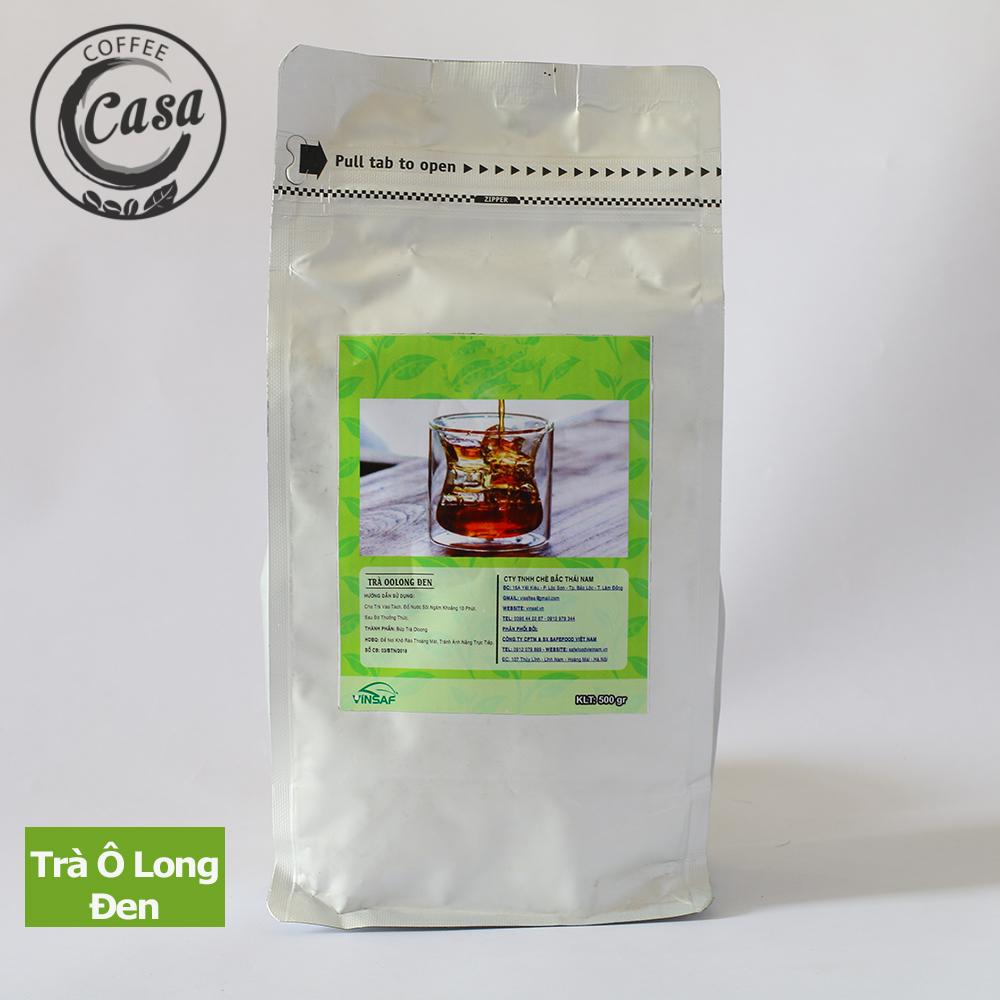 Trà ô long đen nguyên chất hậu ngọt đậm đà túi 500gr - coante