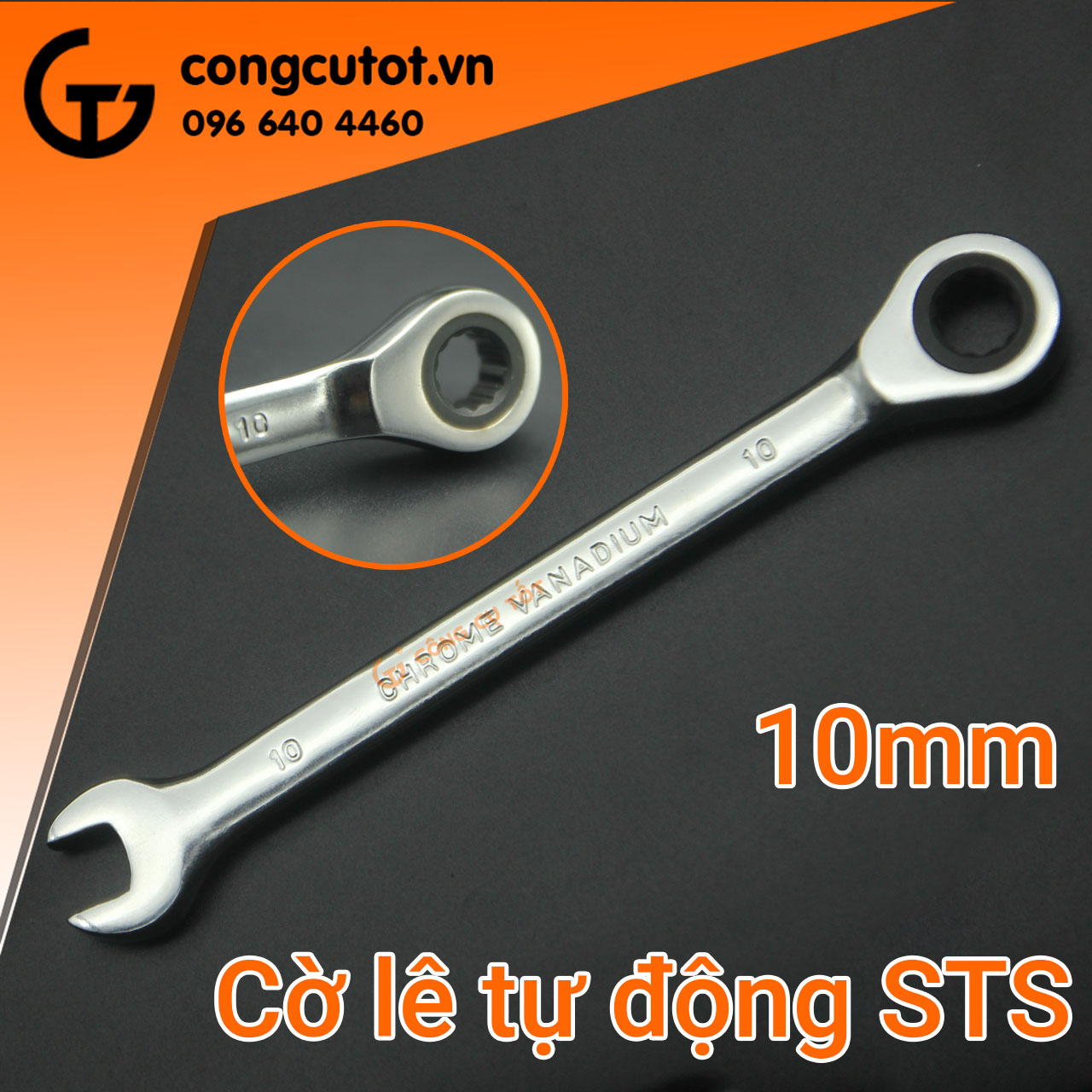 Cờ lê vòng miệng STS các cỡ 8-14mm