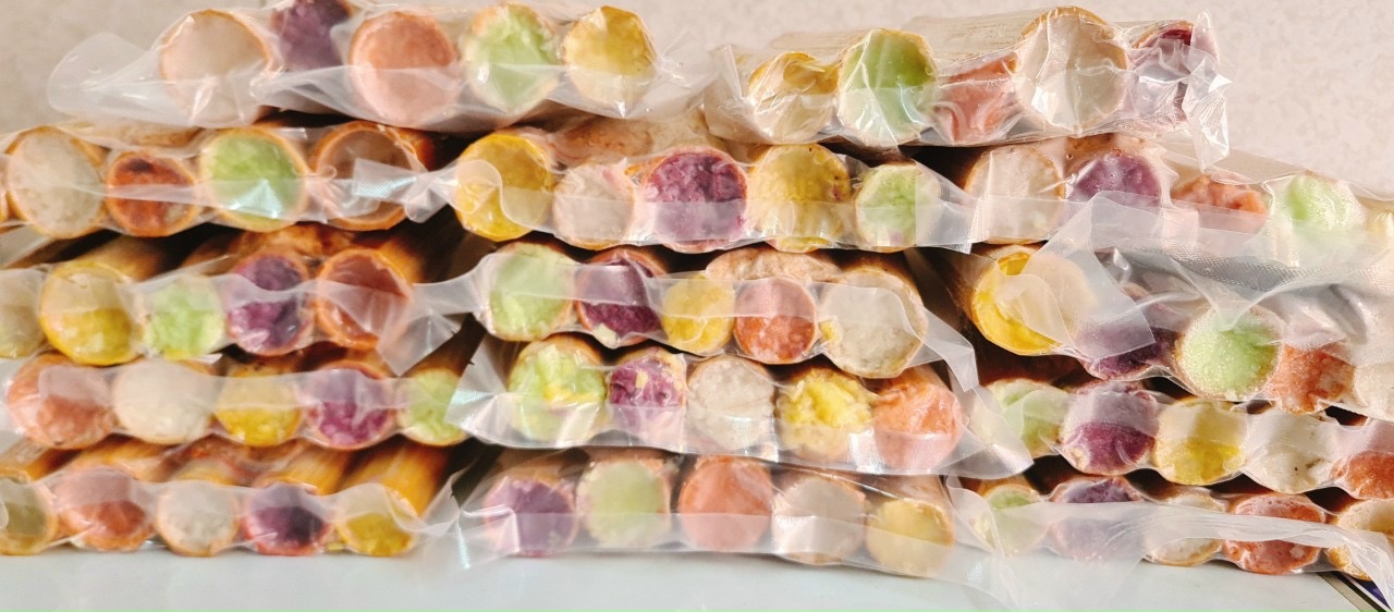 Set 5 ông cơm Lam ngũ sắc tây bắc 1kg (giao tphcm)