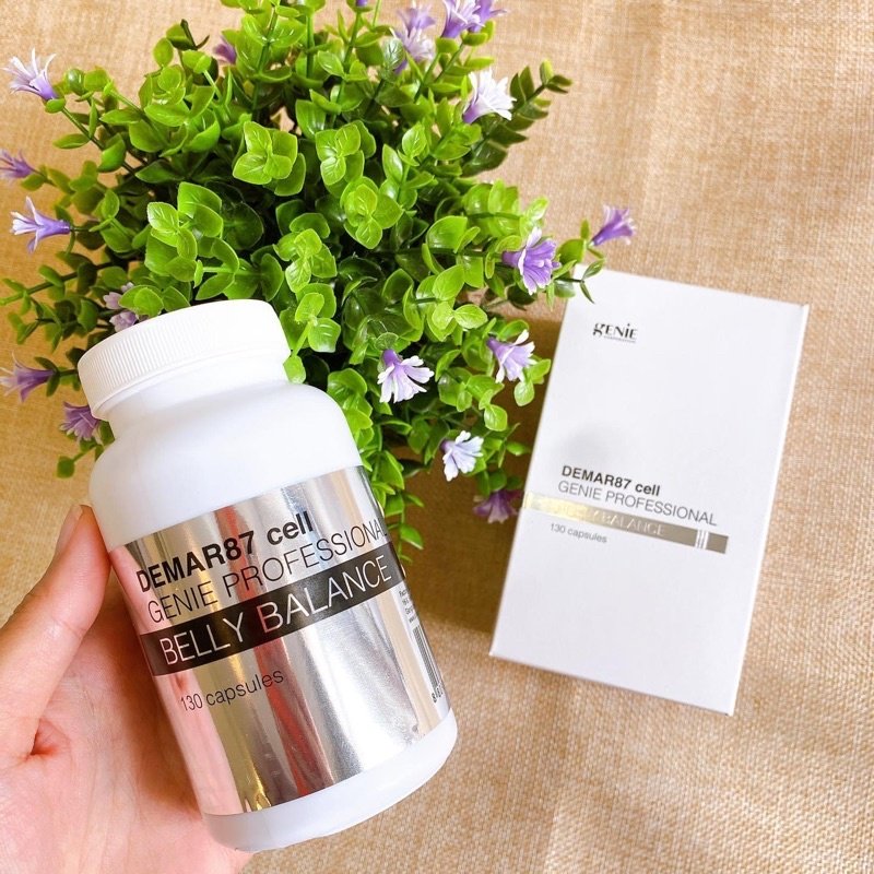 Viên Uống Tan Mỡ Bụng Genie Demar87 Cell Professional Belly Balance Hàn Quốc