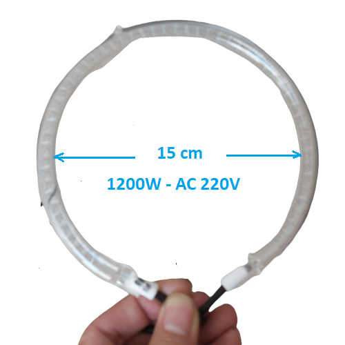 Bóng nướng lò nường halogen - nướng thủy tinh