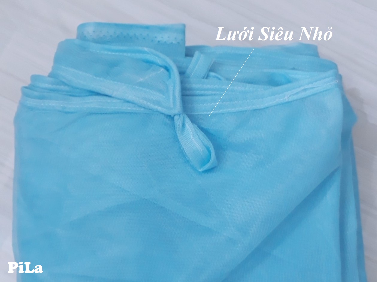 [HCM]Mùng Ngủ Lưới 3D Siêu Nhỏ Chống Muỗi 1M8 x 2M2