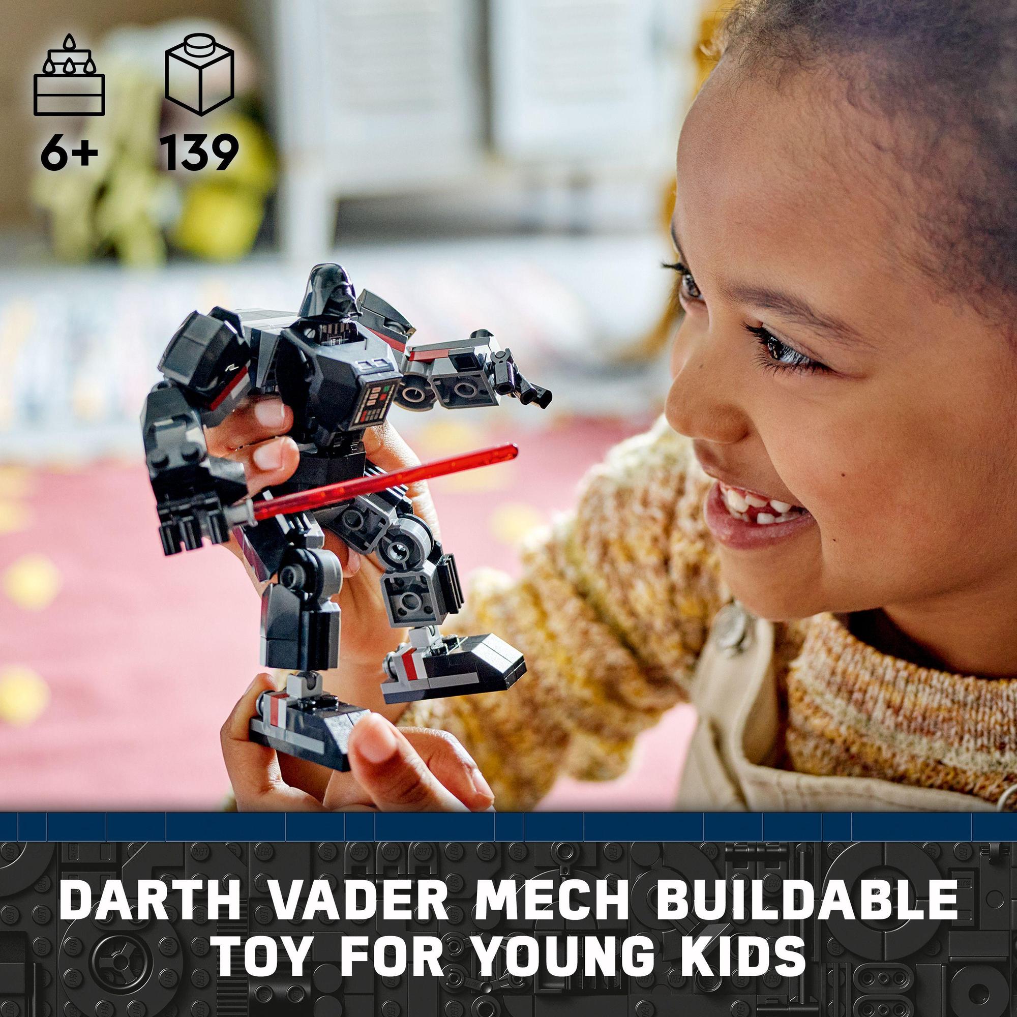 LEGO STAR WARS 75368 Đồ chơi lắp ráp Chiến Giáp Darth Vader (139 chi tiết)