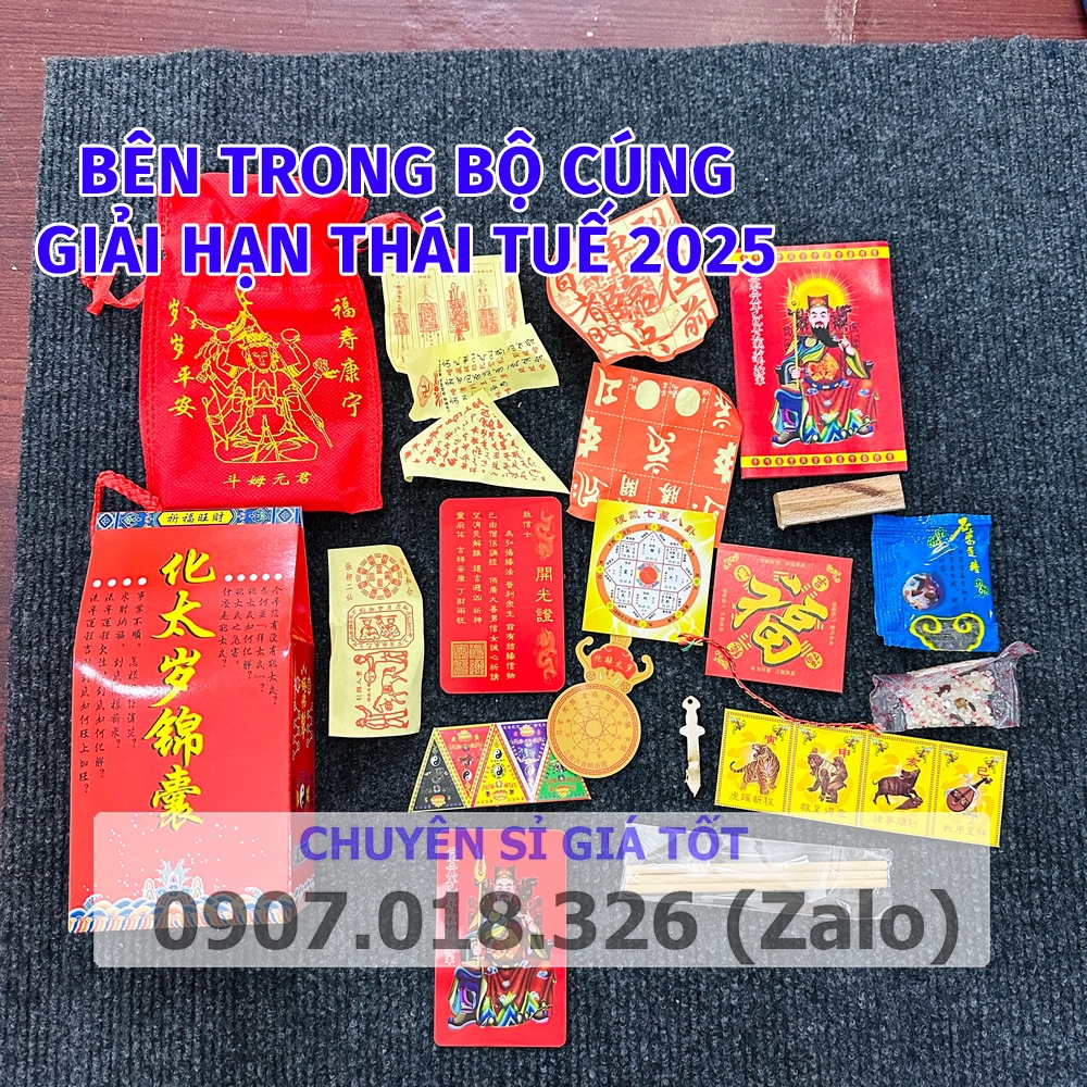 BỘ CÚNG THÁI TUẾ 2025 (có kèm hướng dẫn)
