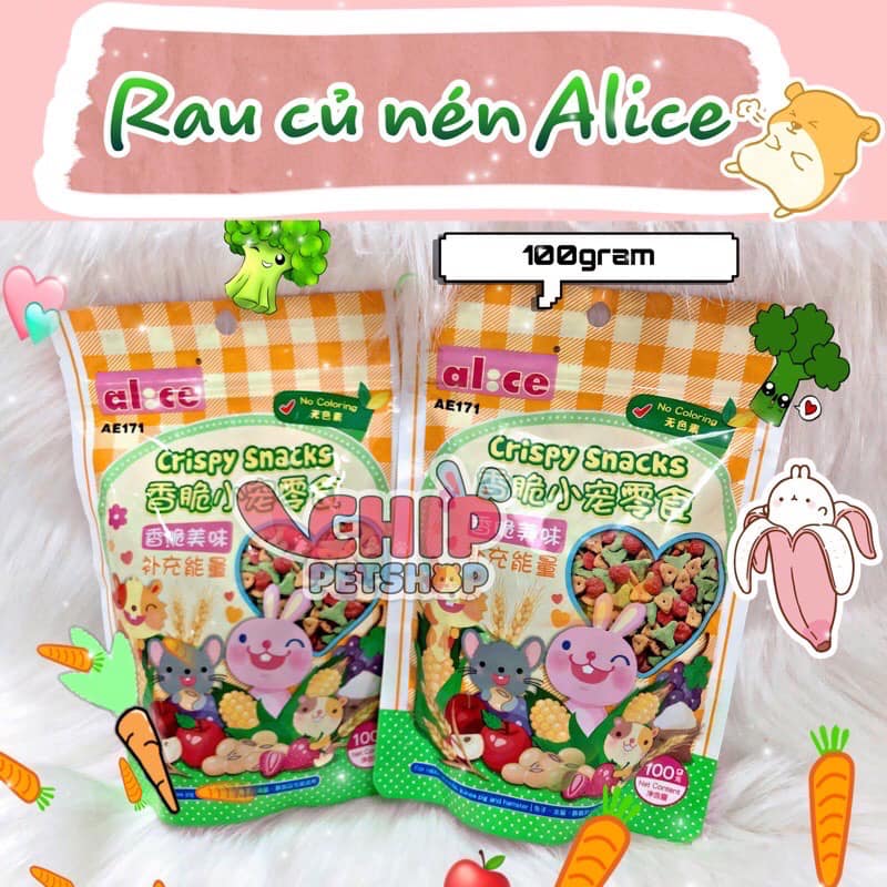 Rau củ nén Alice [Hamster]