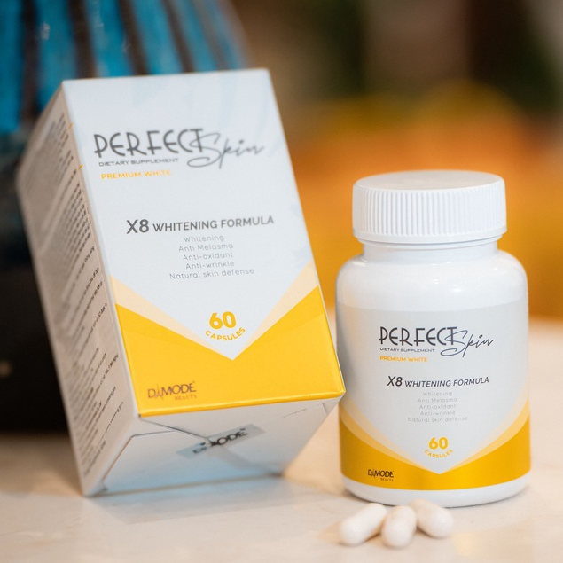 Viên uống Perfect Skin - X8 Premium White - Damode Viên uống làm trắng