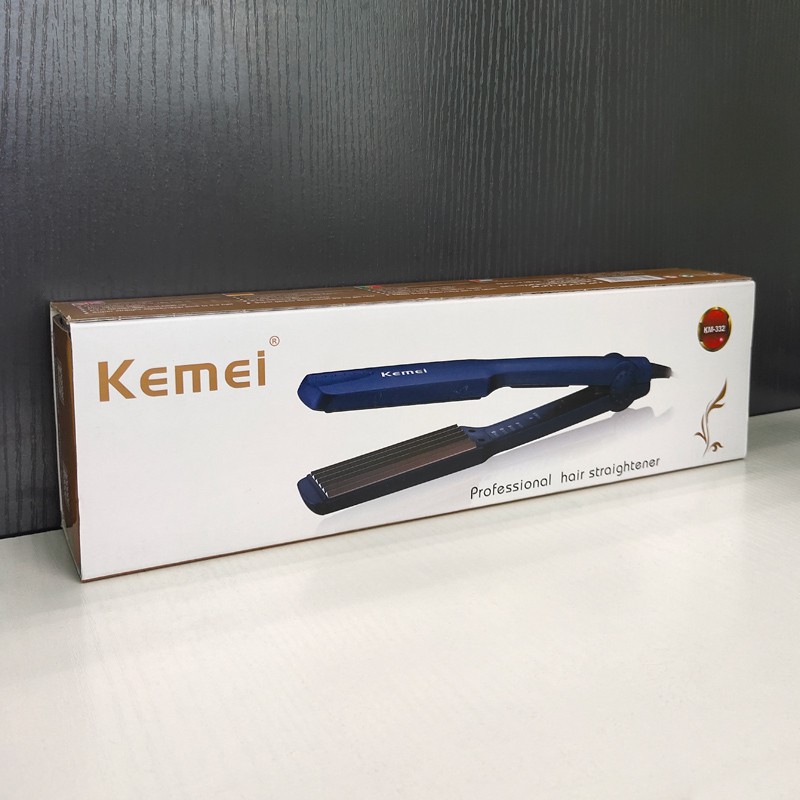 Máy Dập Xù Tóc KEMEI 332, Chức năng dập xù, bấm xù , bấm mè tạo kiểu tóc làm phồng chân tóc bản to cao cấp