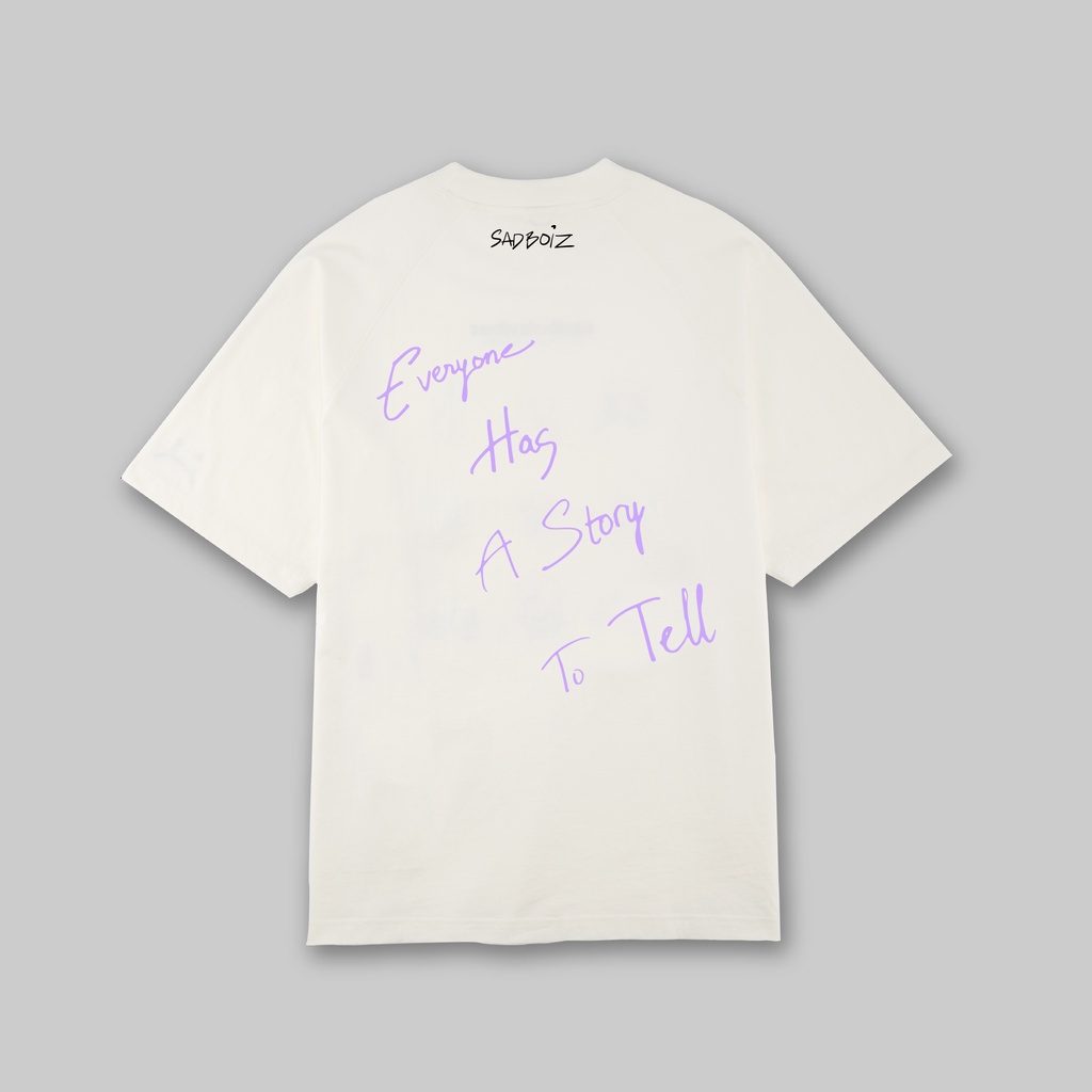 Áo thun SADBOIZ SAD STORY WHITE