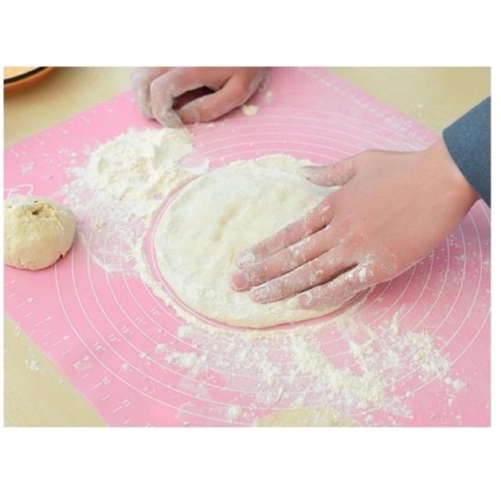 [HCM]Tấm Lót Nhào Bột Silicon Size 40x50cm