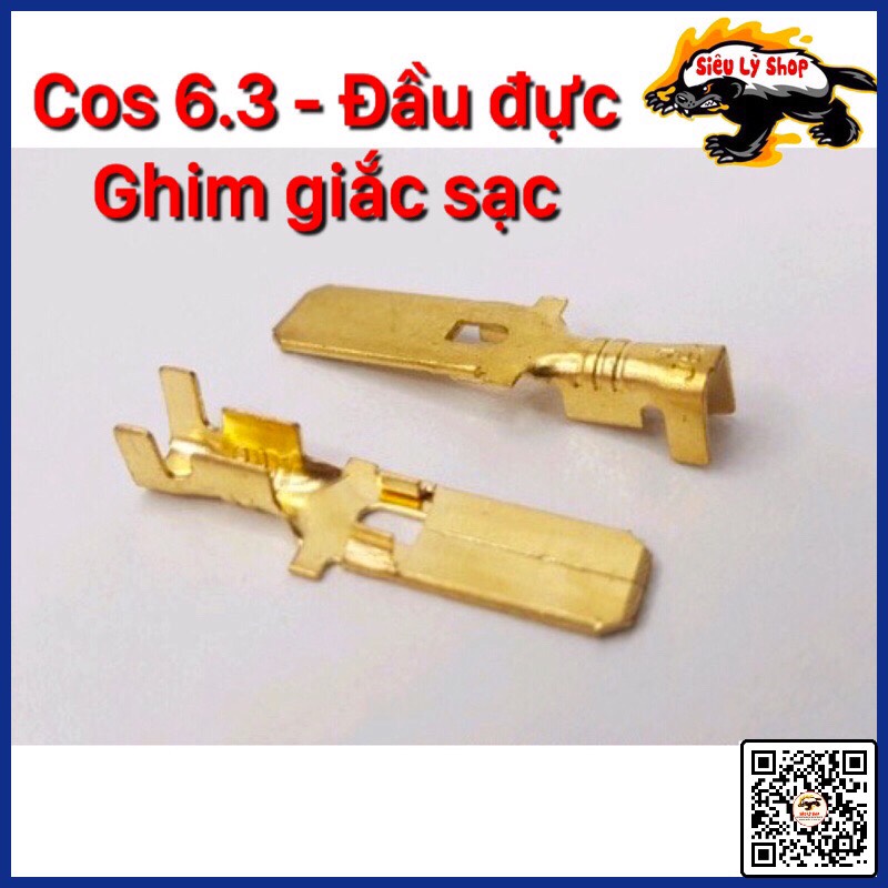 Giắc cos 6.3 - Đực (Set 50cái)