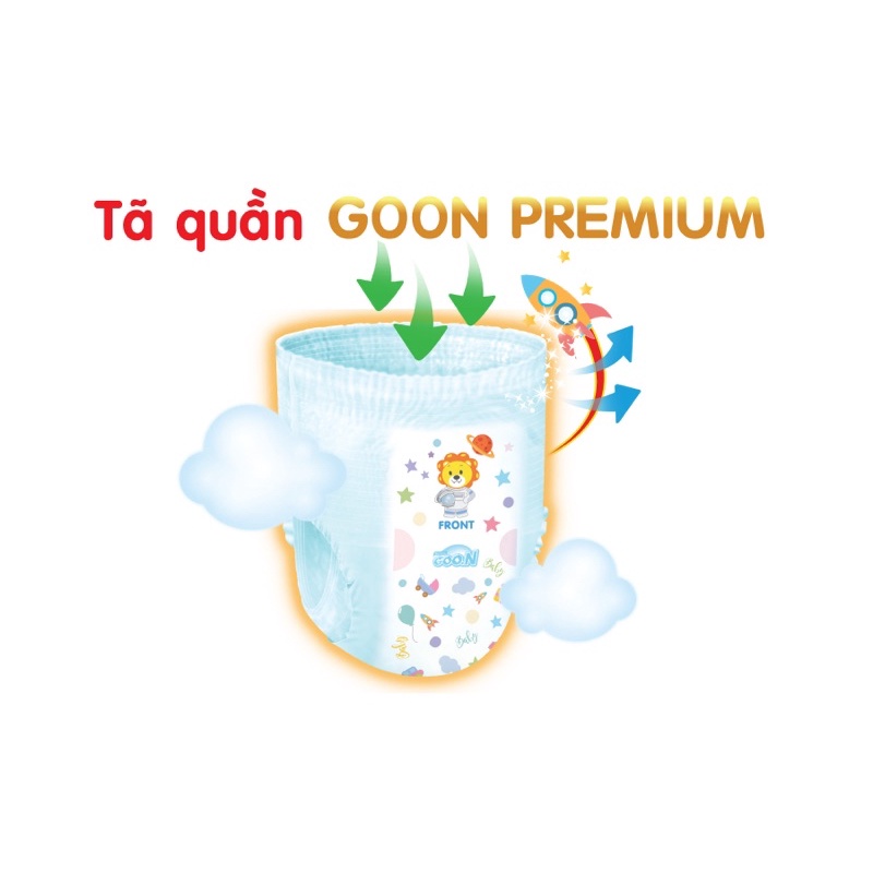 combo 100 bỉm quần Goon Friend XL Thái Lan (12-17kg)