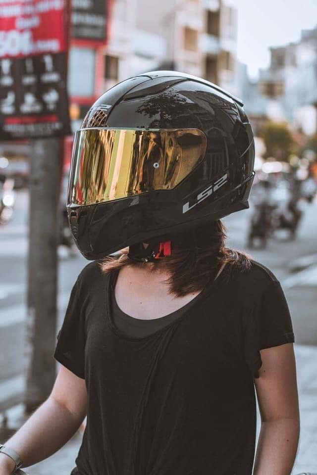 LS2 FF353 - MÀU ĐEN BÓNG /RAPID SOLID GLOSS BLACK - MŨ BẢO HIỂM