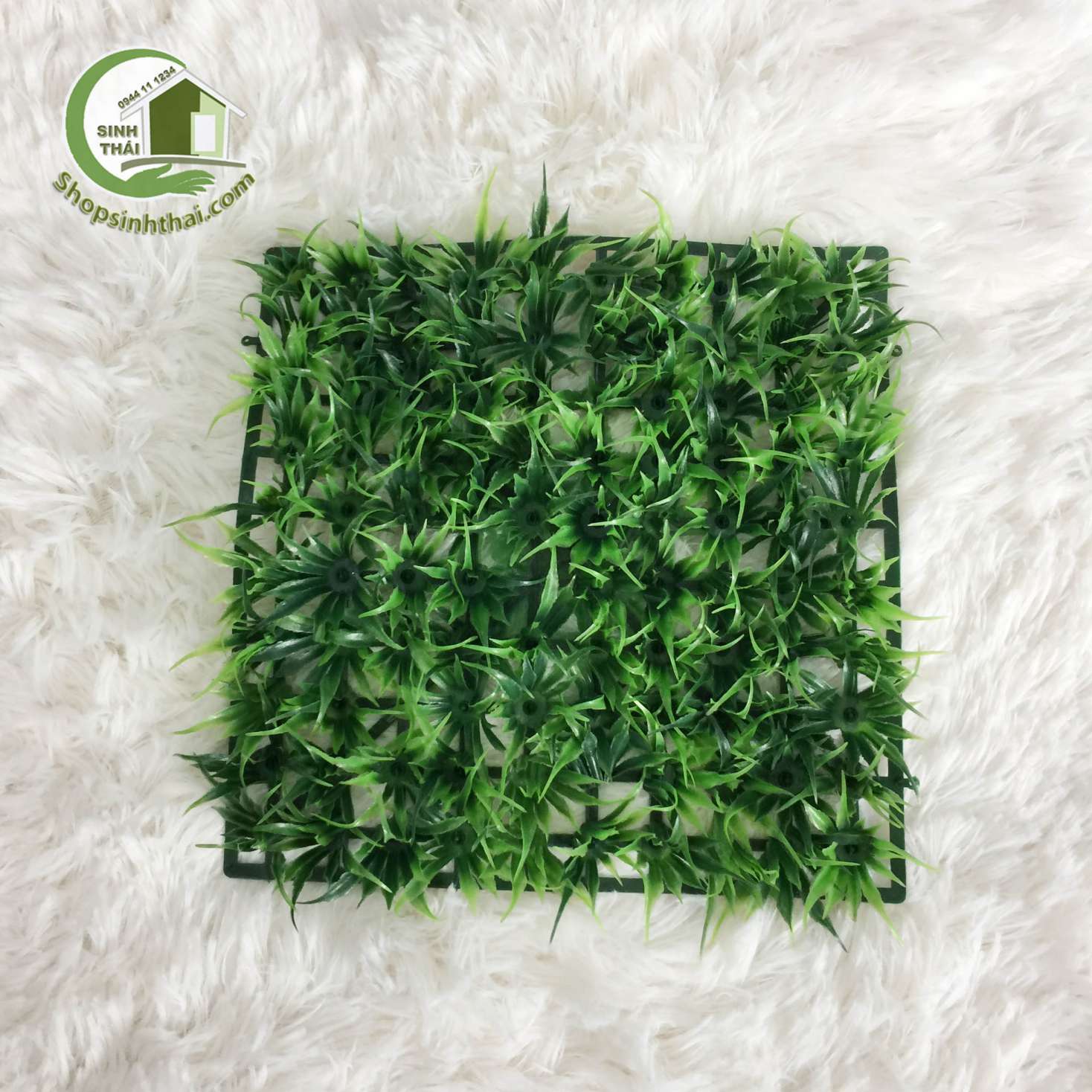 [HCM]Vỉ Cỏ Nhựa Mini 25cm x 25cm.
