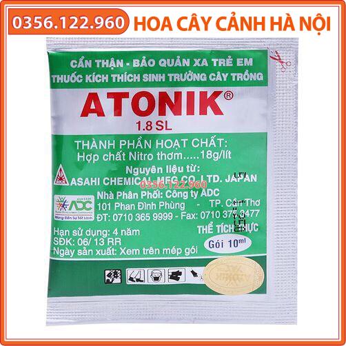 HỘP 10 GÓI phân bón Atonik