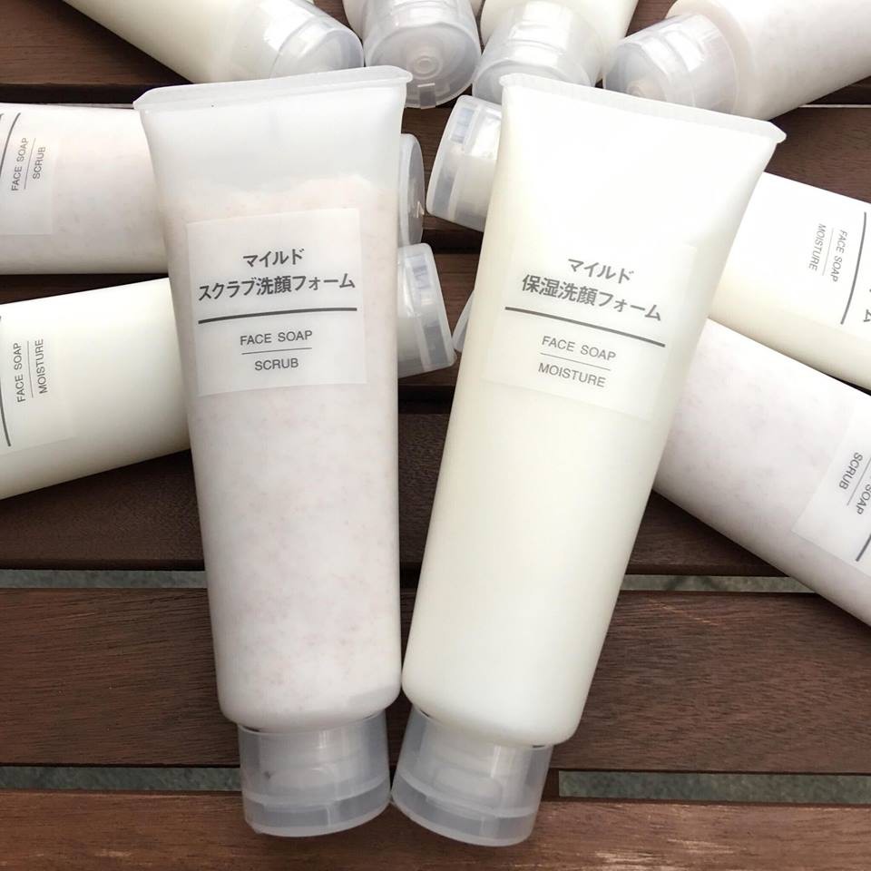 Sữa Rửa Mặt Muji Face Soap Scrub