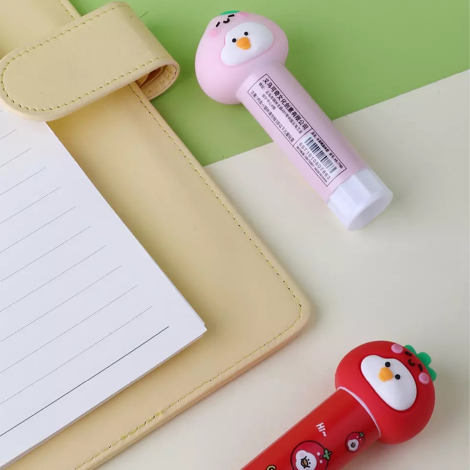 Hồ khô dán giấy hình thú hoạt hình dễ thương